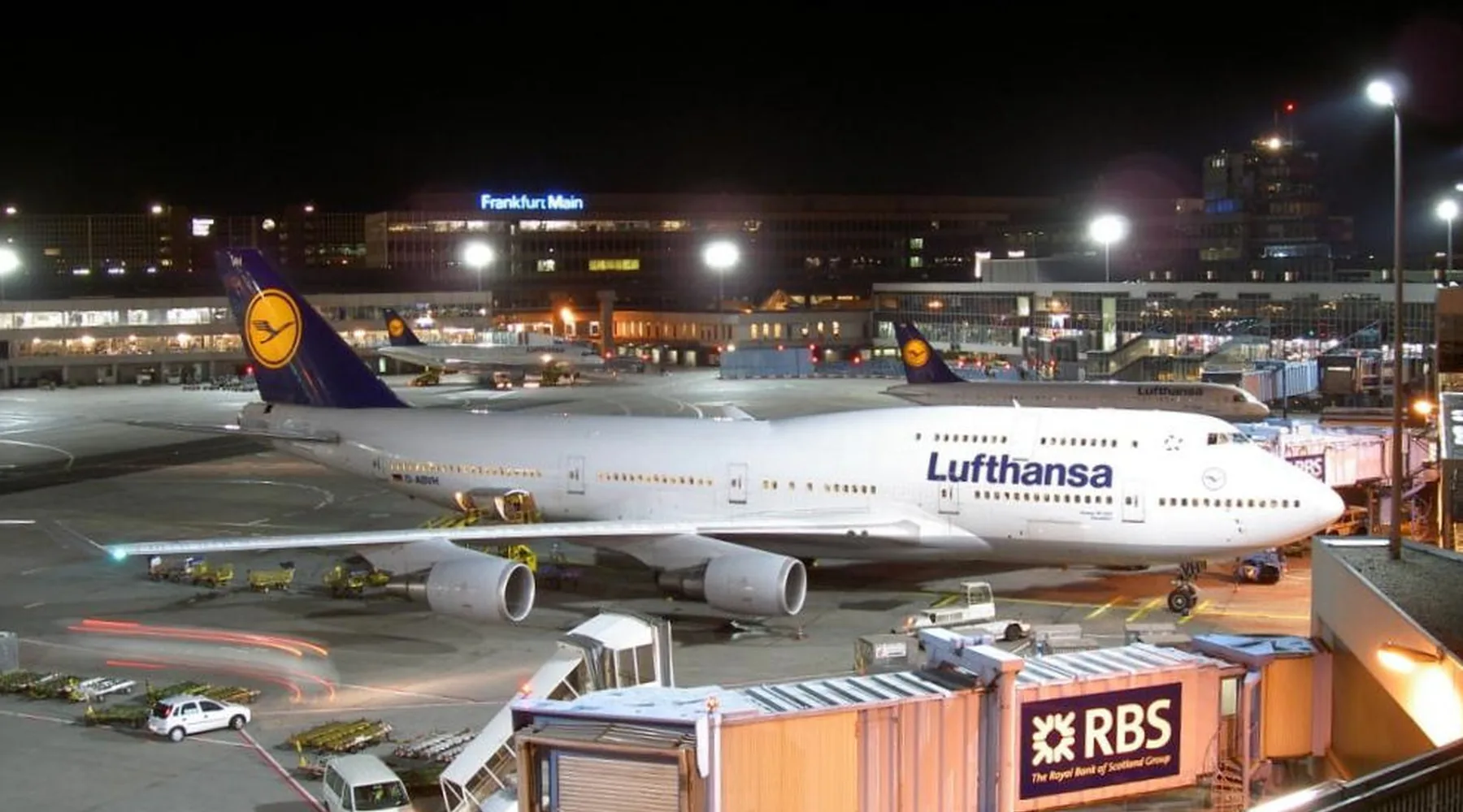 Frankfurt Airport Nachtbetrieb